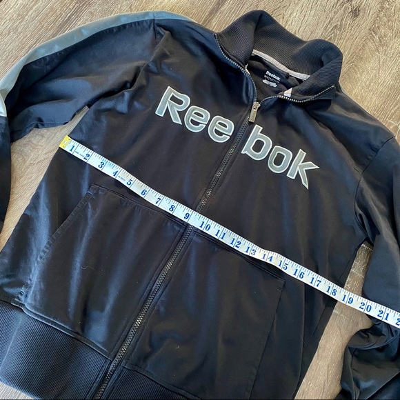 Reebok Full-Zip Athletic Track Jacket S - Picture 6 of 11